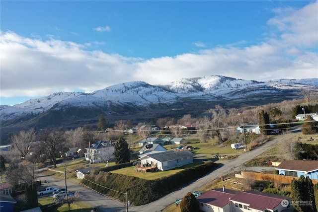 view of mountain feature