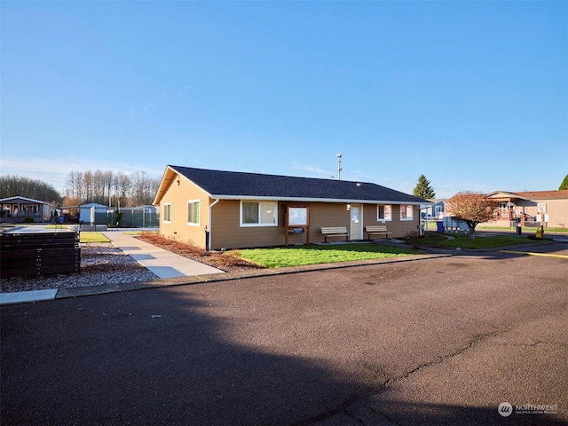 view of ranch-style house