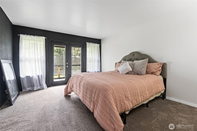6807 345th St S, Roy, WA 98580 - carpeted bedroom with access to outside, multiple windows, and baseboards