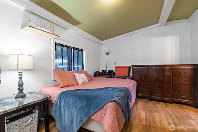 6807 345th St S, Roy, WA 98580 - bedroom featuring crown molding and wood finished floors