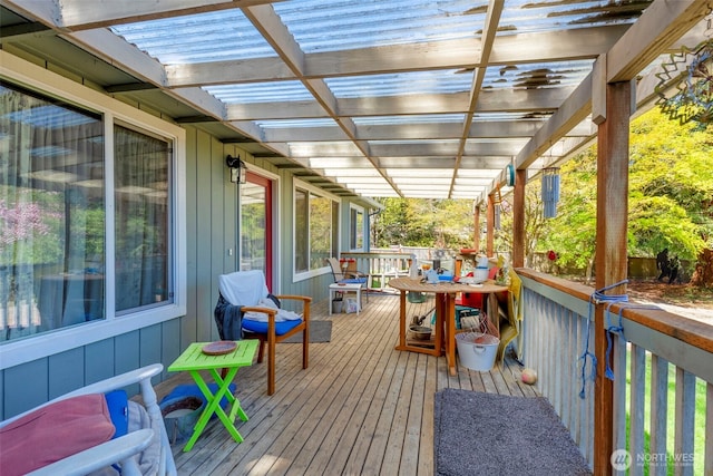 1989 NE Lisa Ln, Poulsbo, WA 98370 - view of wooden deck