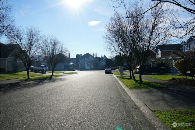 view of road