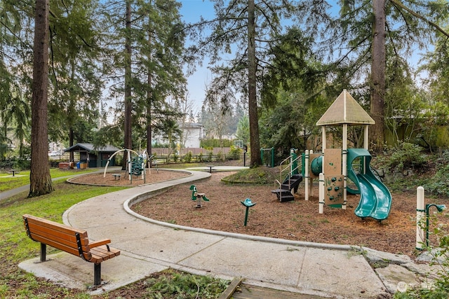 view of playground