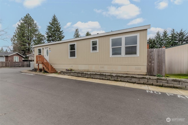 view of manufactured / mobile home