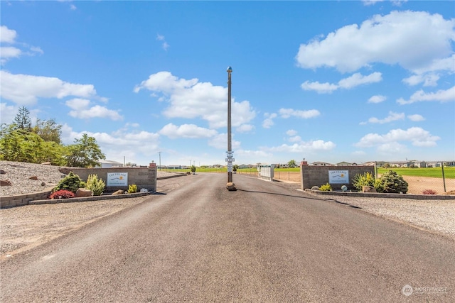 view of road