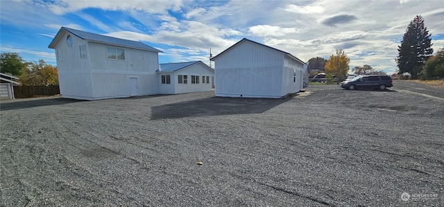 view of home's exterior