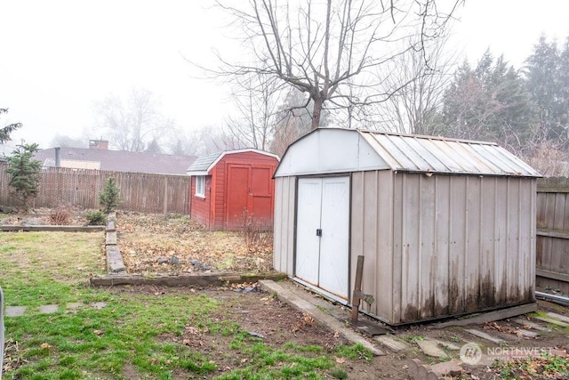 view of outdoor structure