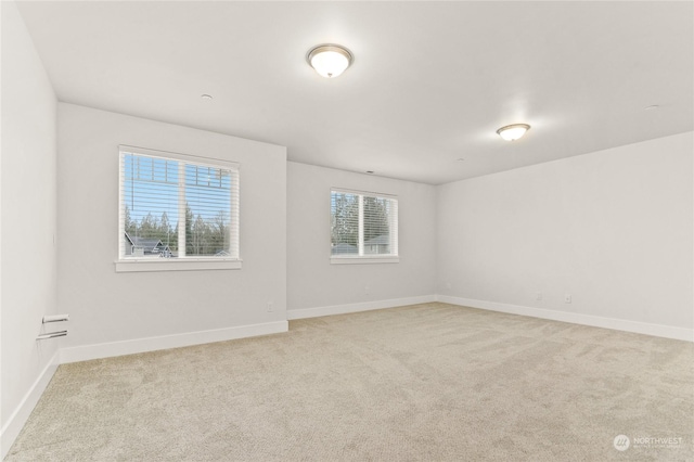 carpeted empty room featuring a healthy amount of sunlight