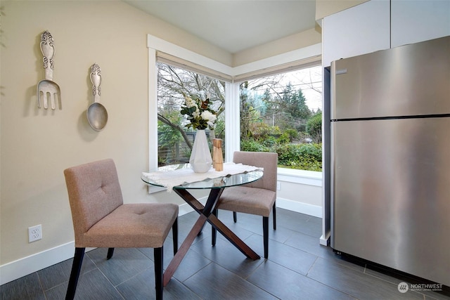 view of dining room