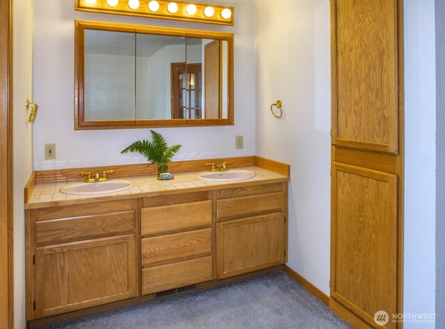 8917 SE Mcbreen Ln, Port Orchard, WA 98367 - bathroom with double vanity