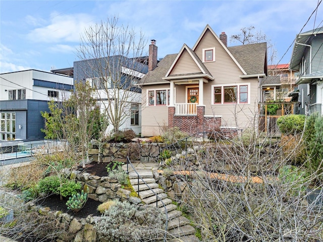 view of craftsman-style house