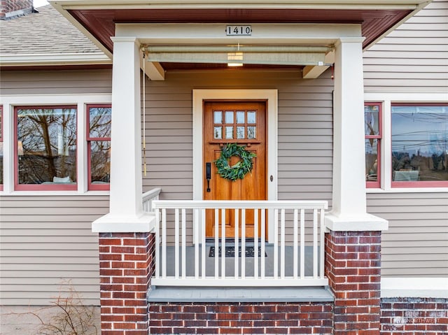 view of property entrance