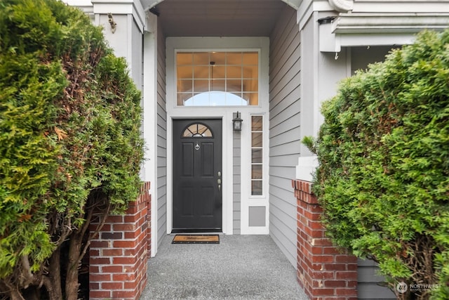 view of entrance to property