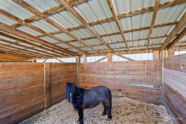 view of stable