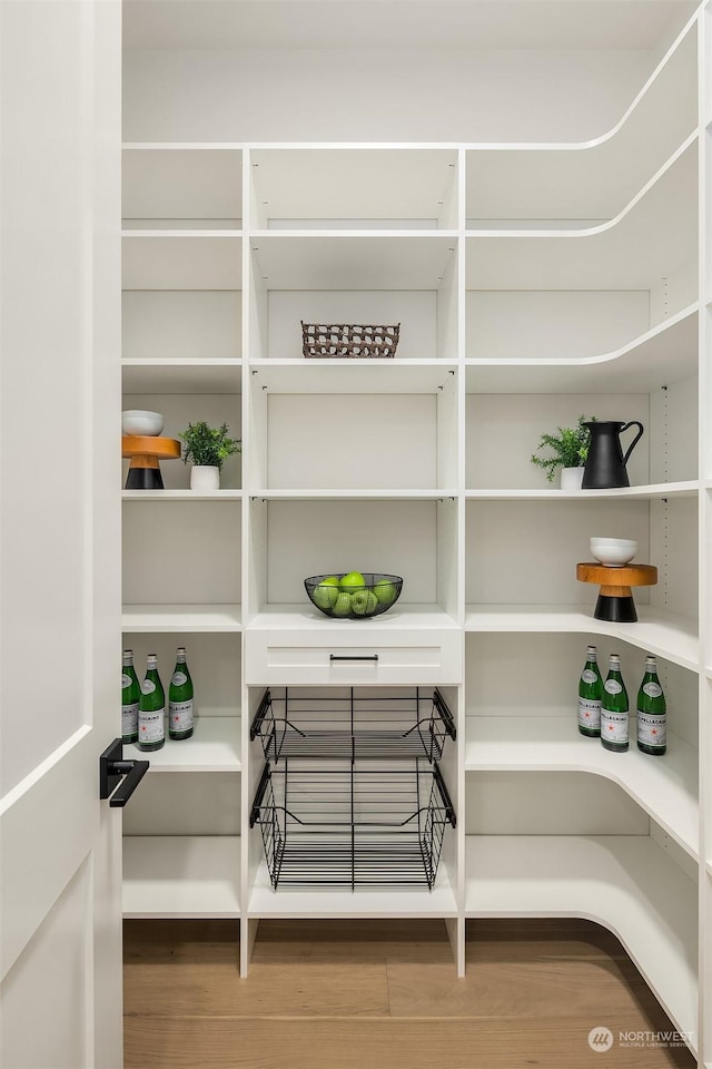 view of pantry