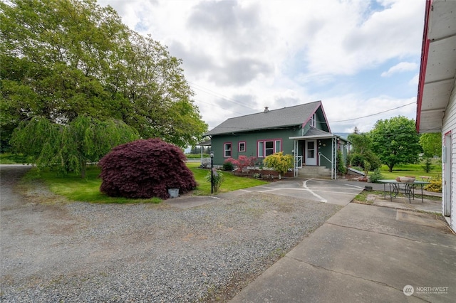 view of bungalow