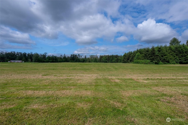 view of nature featuring a rural view