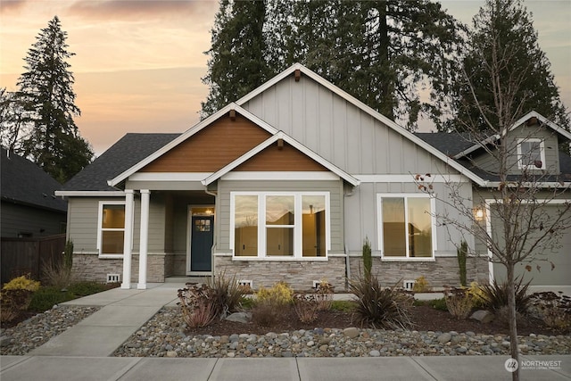 view of craftsman-style house