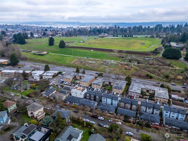 aerial view