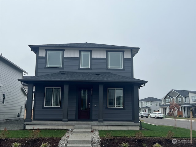 view of front of house featuring a porch