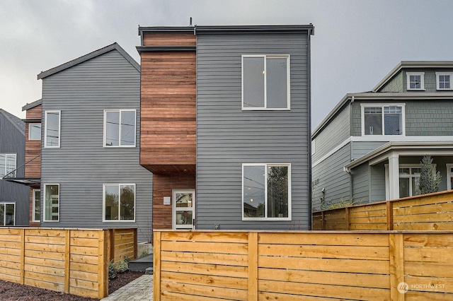 view of rear view of house