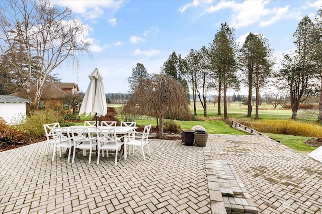 view of patio