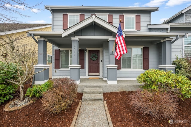 view of front of house