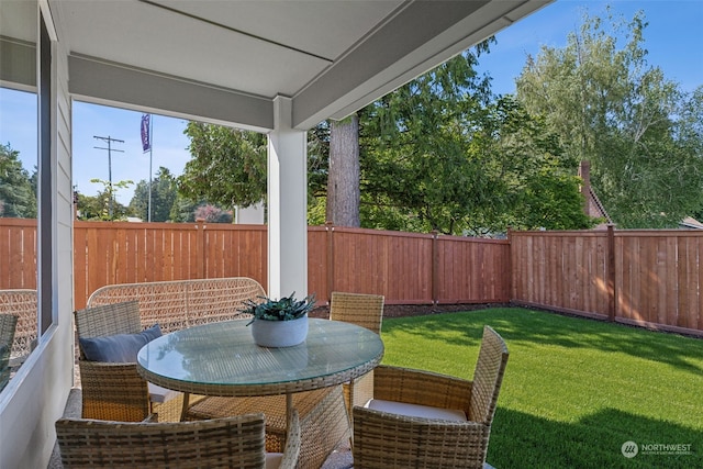 view of patio / terrace