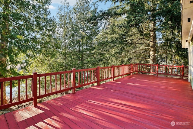 view of deck