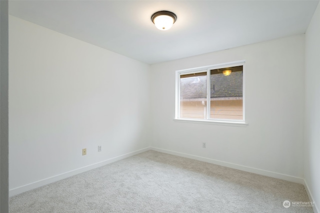 empty room with carpet floors