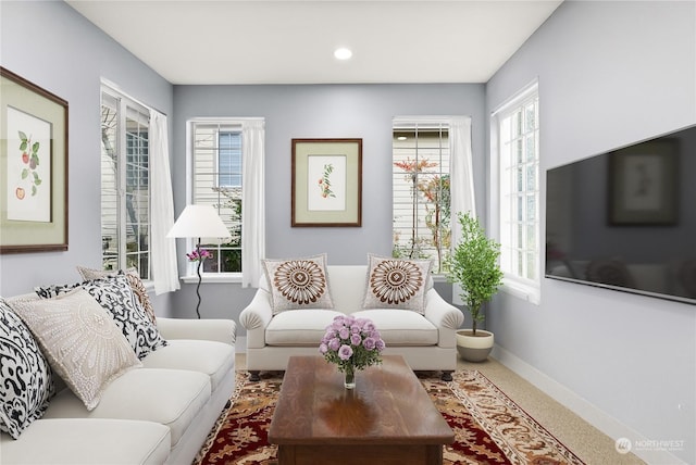 view of living room