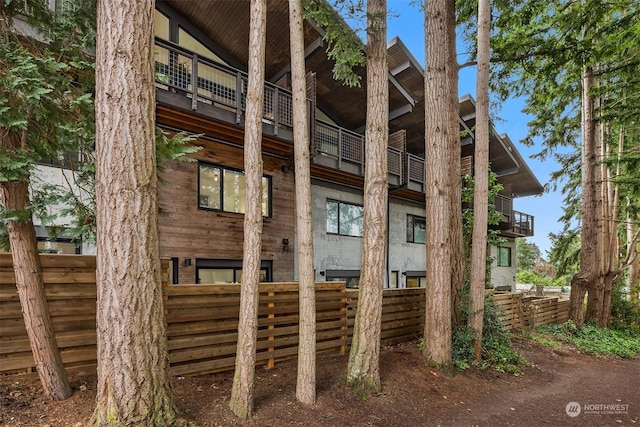 view of property