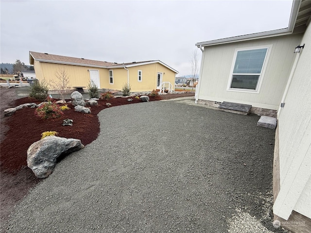 exterior space with a patio