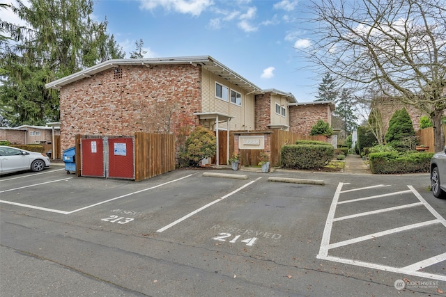 view of car parking