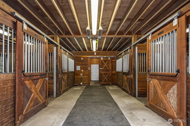 view of stable