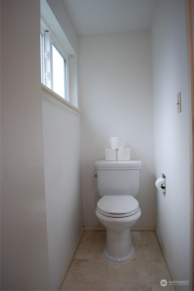 bathroom with toilet