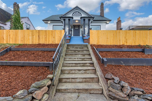 view of front of house with a porch