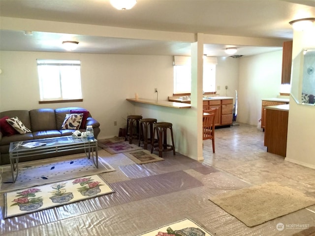 view of living room