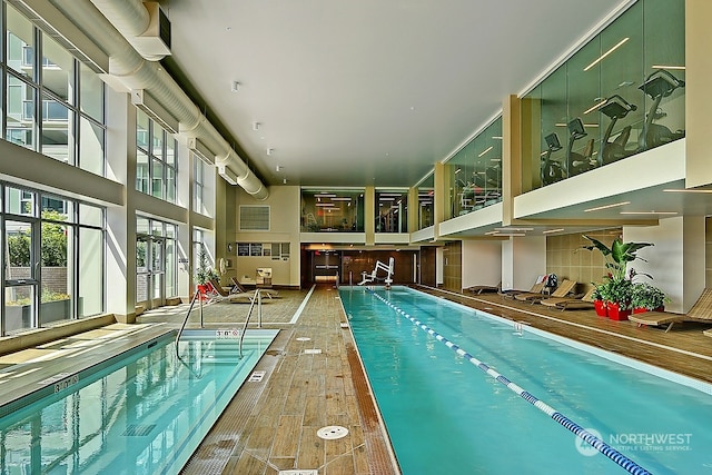 view of pool