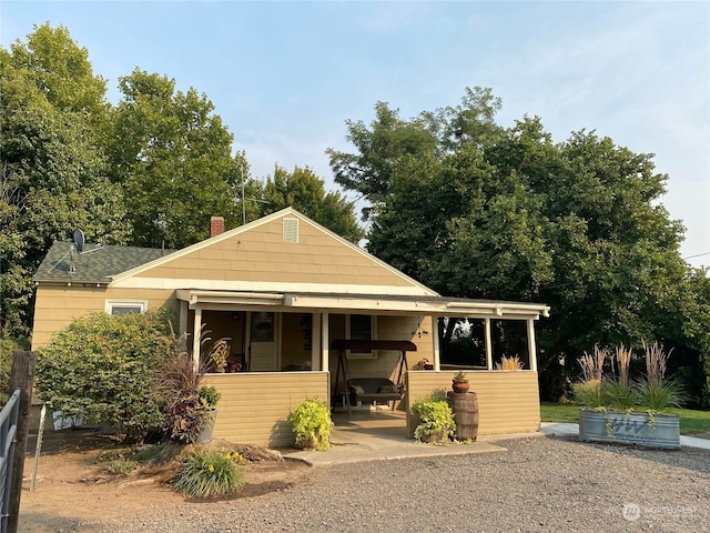 view of front of house