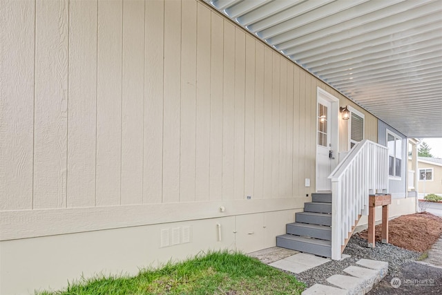 view of property entrance