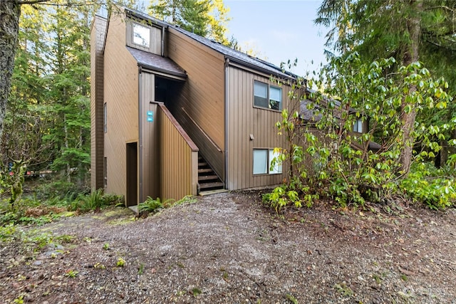 view of rear view of house