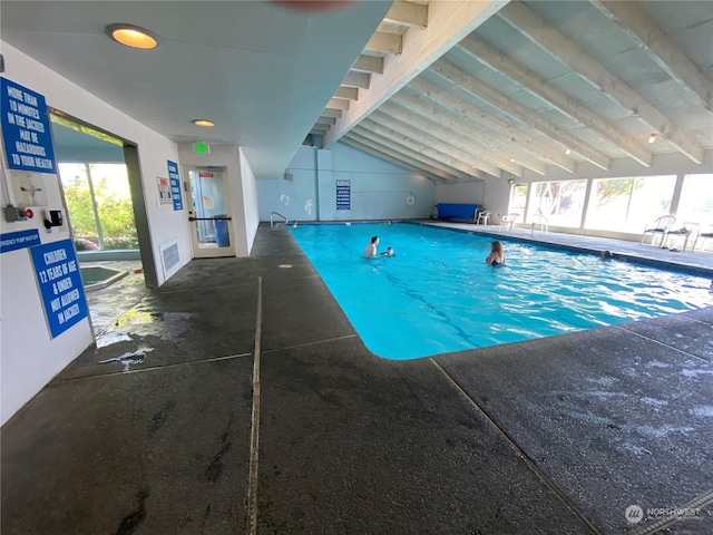 view of pool