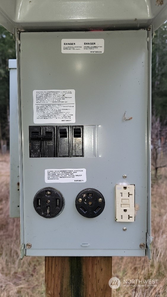 details featuring electric panel