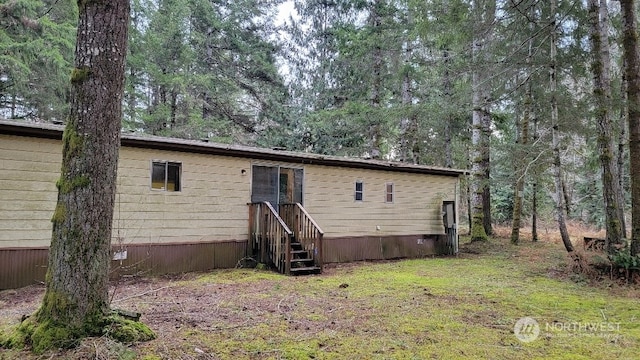 view of rear view of house