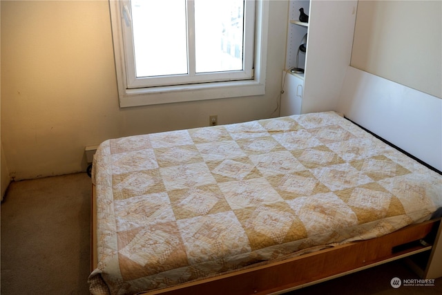 bedroom featuring carpet floors