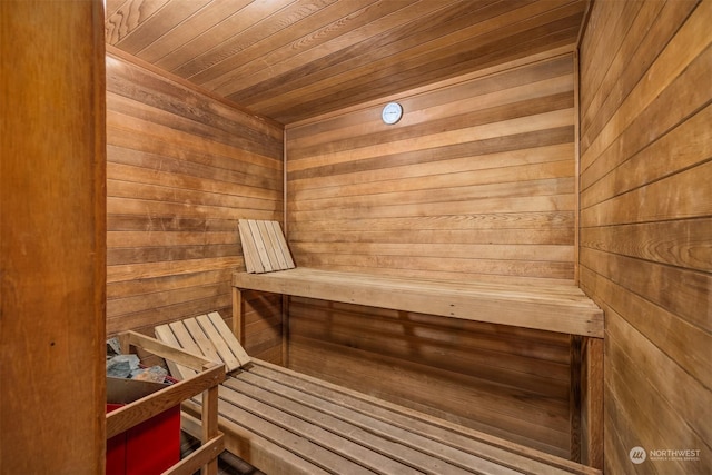 view of sauna / steam room