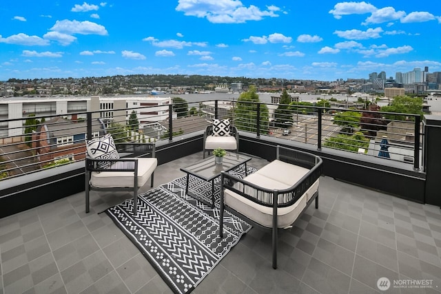 2011A Dexter Ave N, Seattle, WA 98109 - patio / terrace with a city view