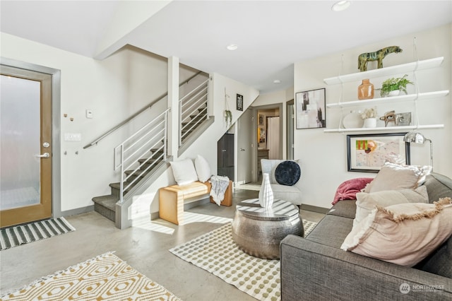 view of living room