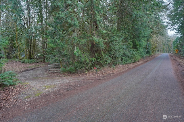 view of road